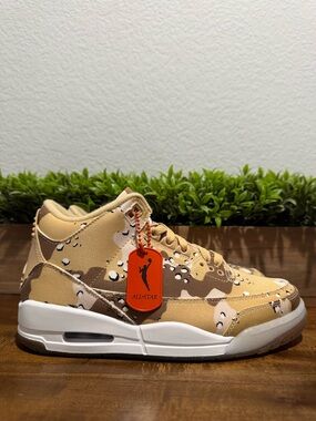 Nike Air Jordan 3 Retro WNBA All Star Desert Camo HM4301-200 Women’s Size 7.5